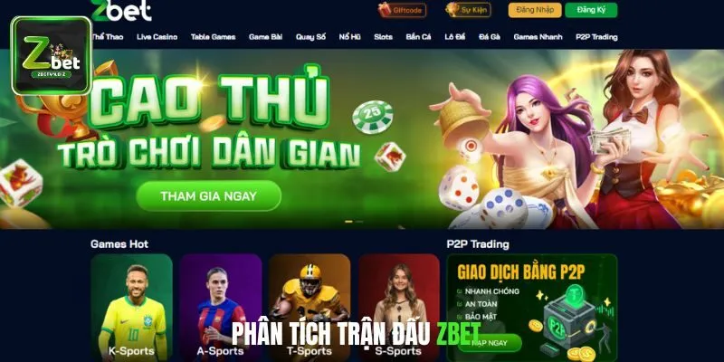 Phân Tích Trận Đấu Zbet